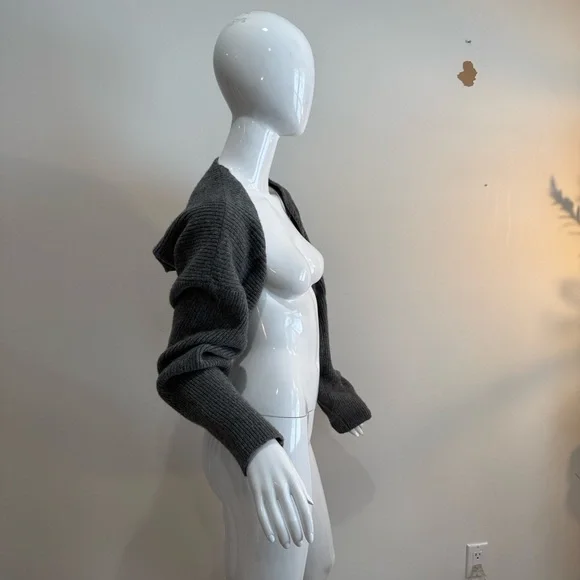 Frankie Shop Shrug Cardigan Bolero Sweater - Picture 8 of 12